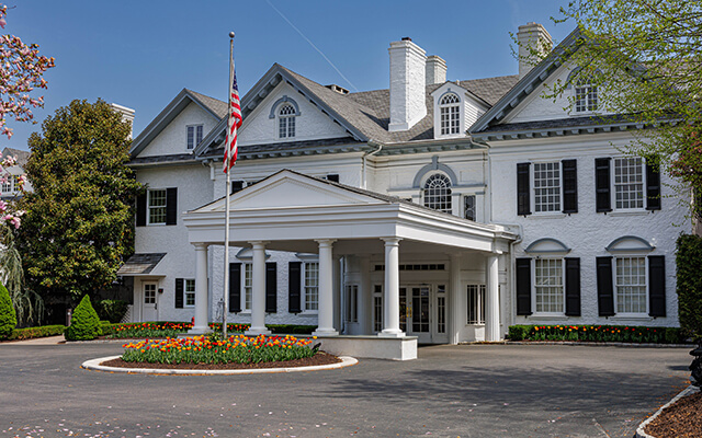modern club exterior