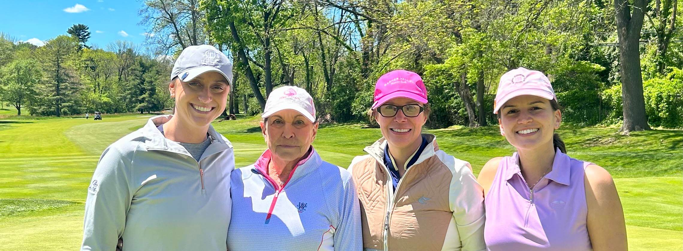 ladies on golf course