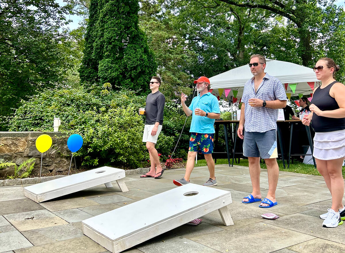 cornhole game