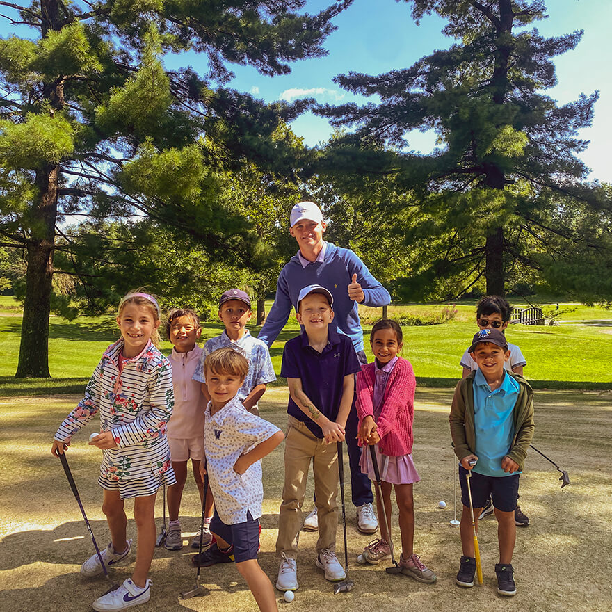 junior golf players